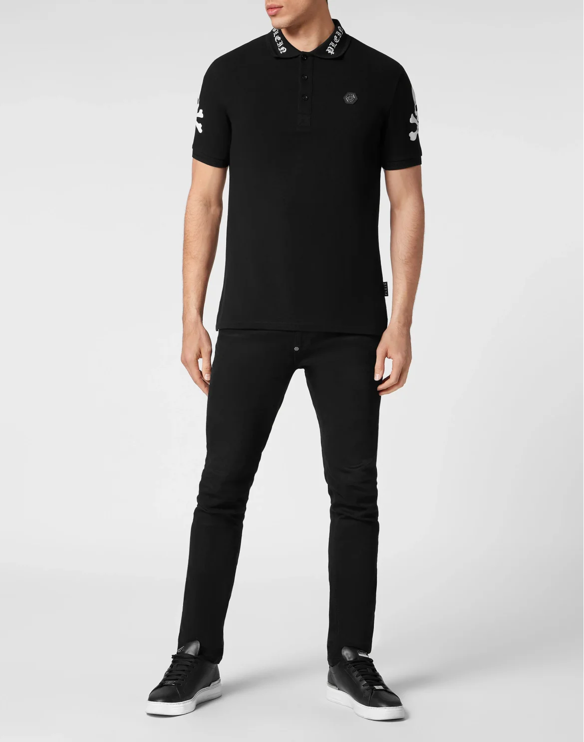 Polo shirt SS Skull&Bones, цвет: Черный
