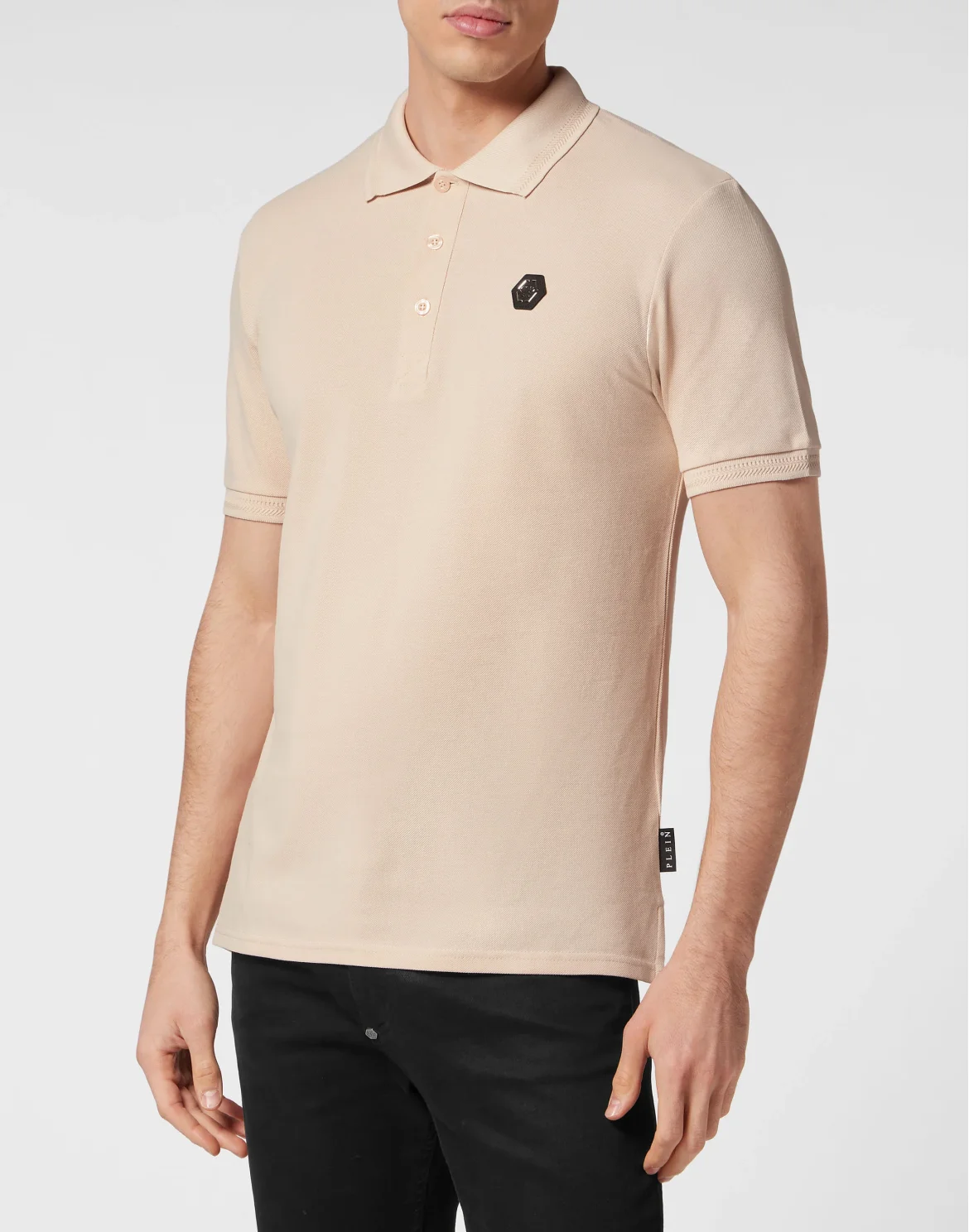 Polo shirt SS Hexagon, цвет: Бежевый