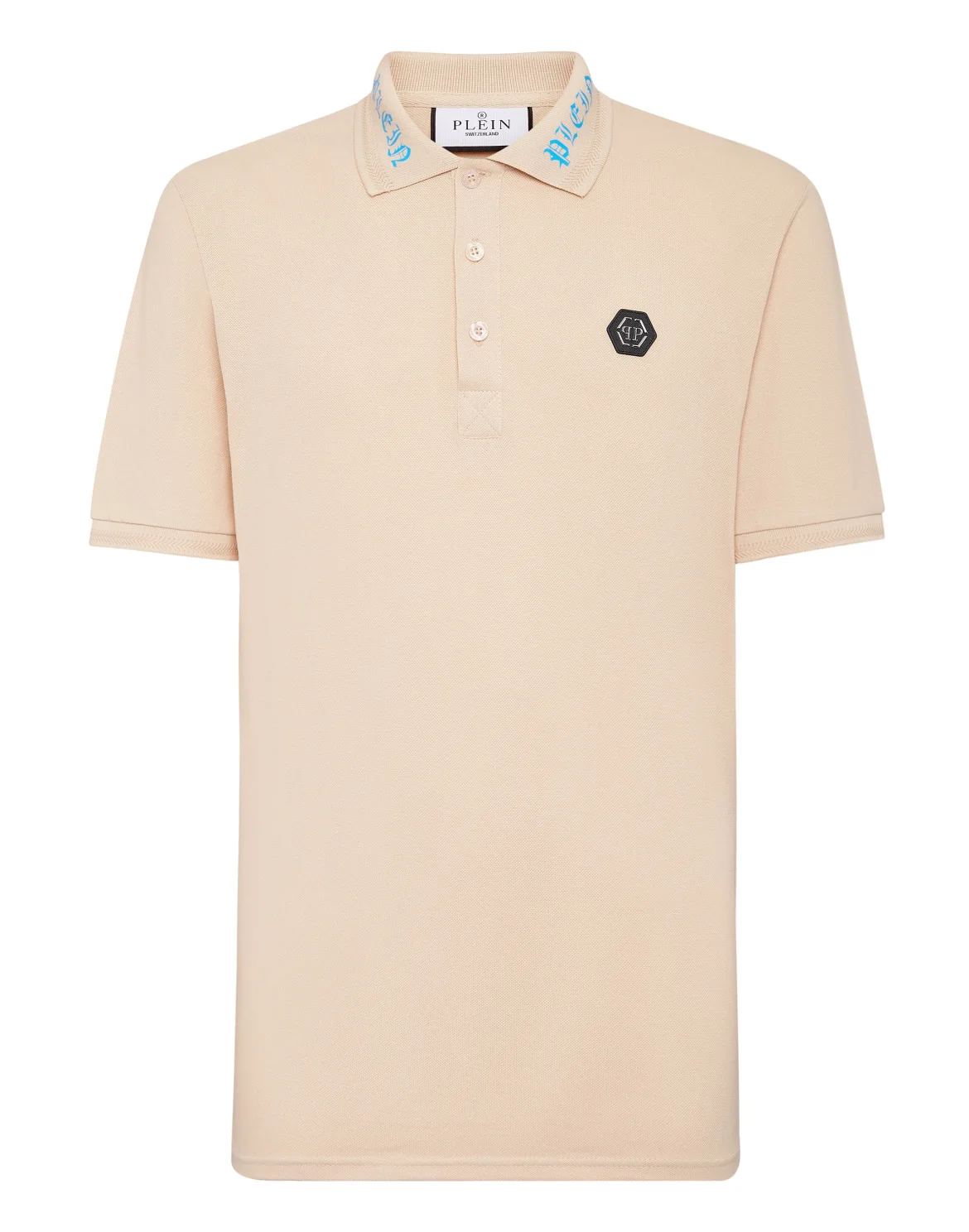 Polo shirt SS Gothic Plein, цвет: Бежевый