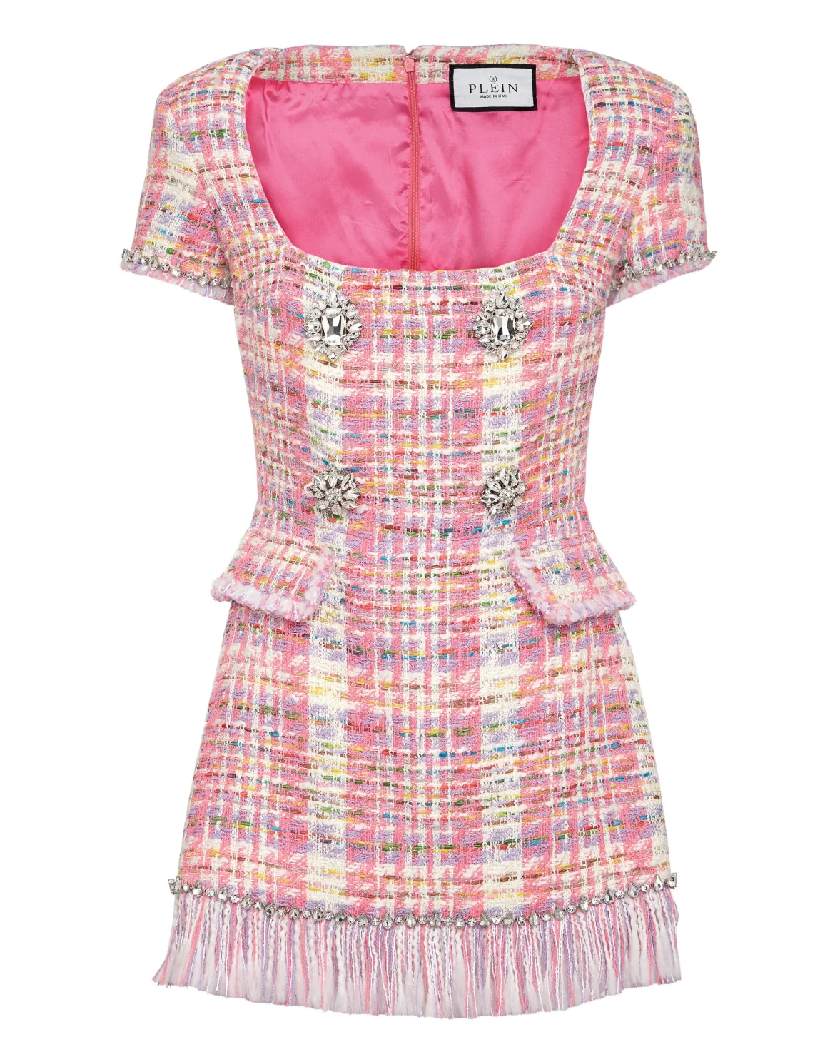 Mini Dress Tweed, цвет: Розовый