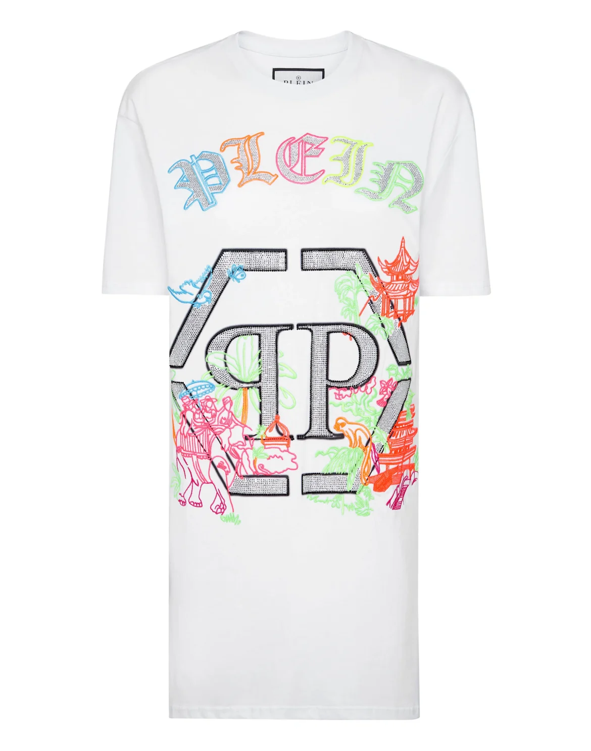 T-shirt Short Dresses, цвет: Белый