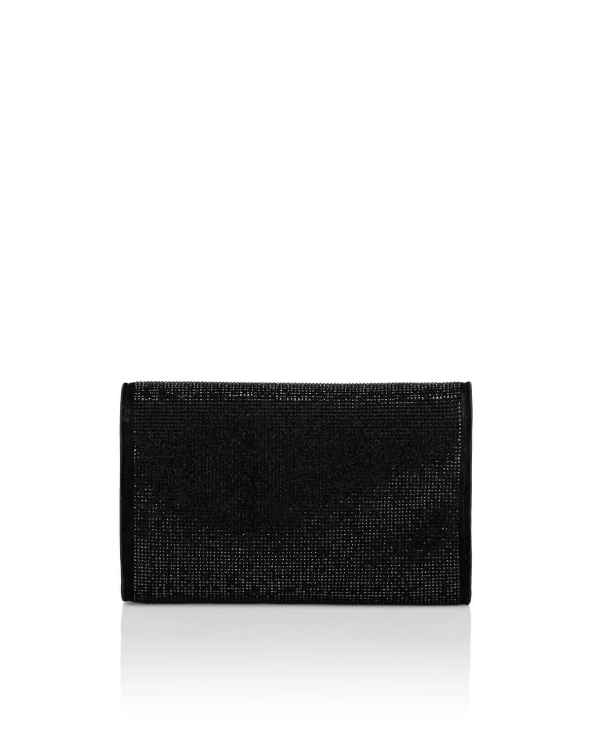 Suede/Strass Clutch, цвет: Черный