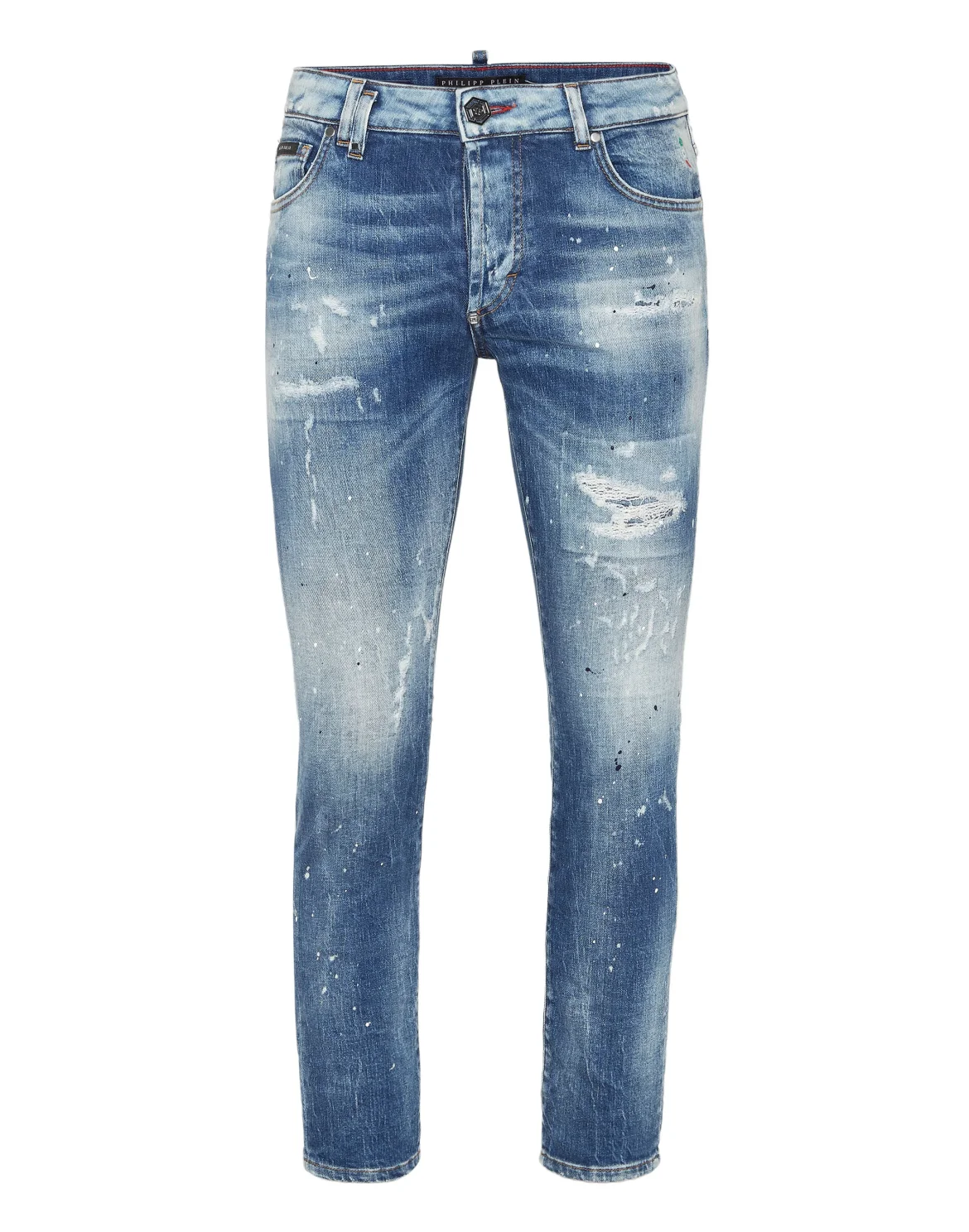 Denim Skinny Trousers Smile, цвет: Голубой