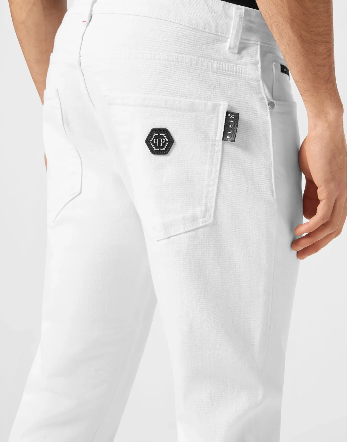Denim Trousers Skinny Fit, цвет: Белый