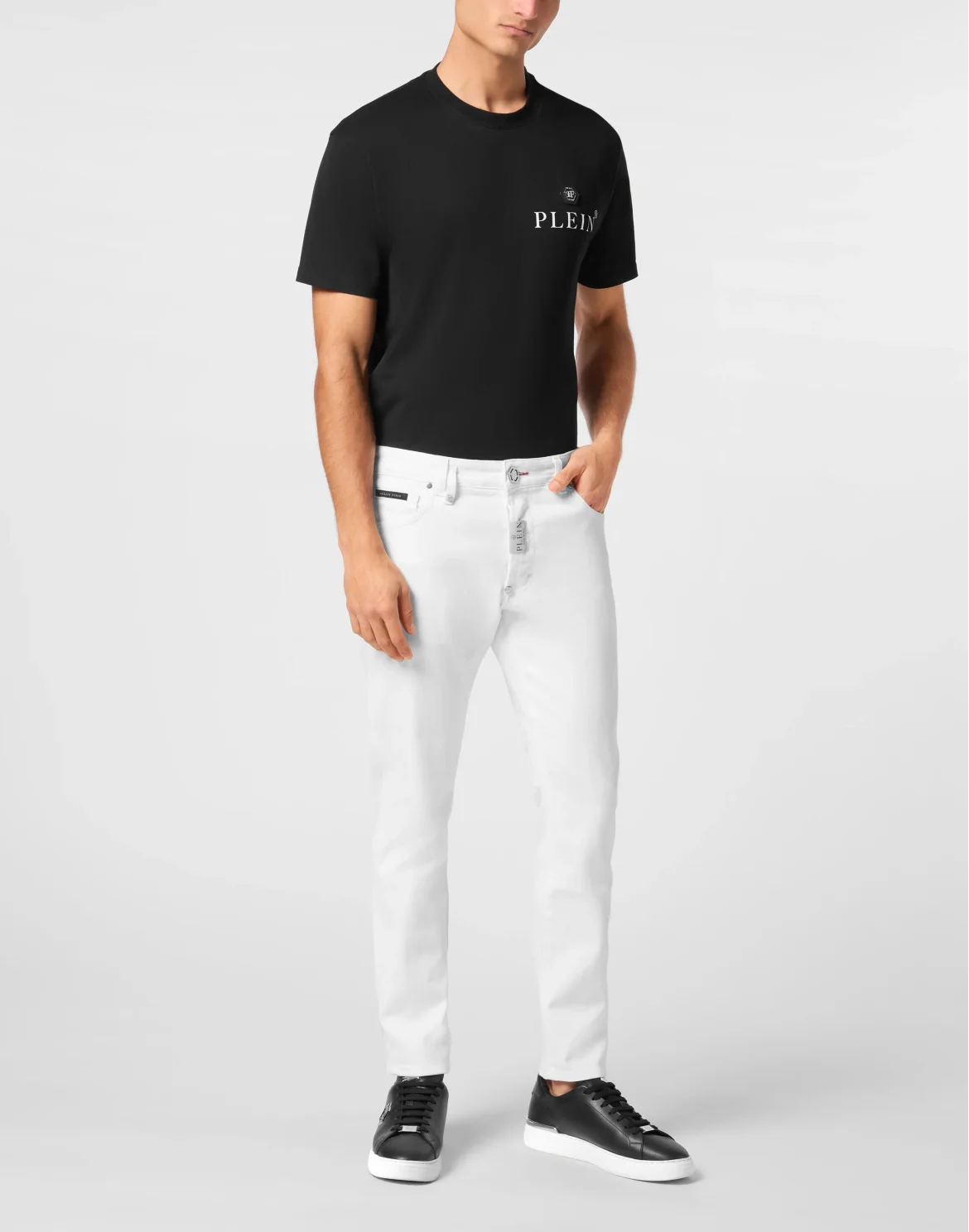 Denim Trousers Skinny Fit, цвет: Белый