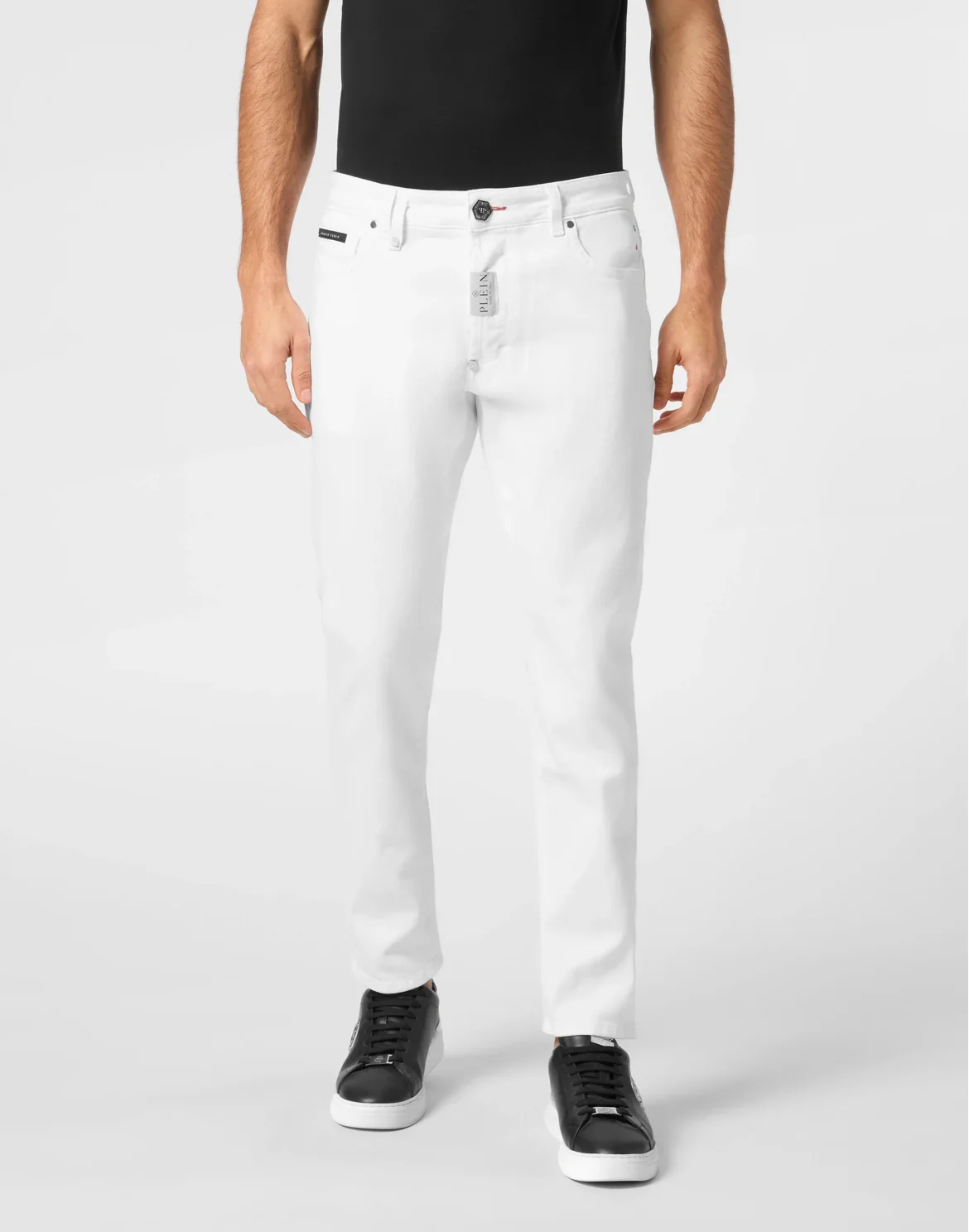 Denim Trousers Skinny Fit, цвет: Белый