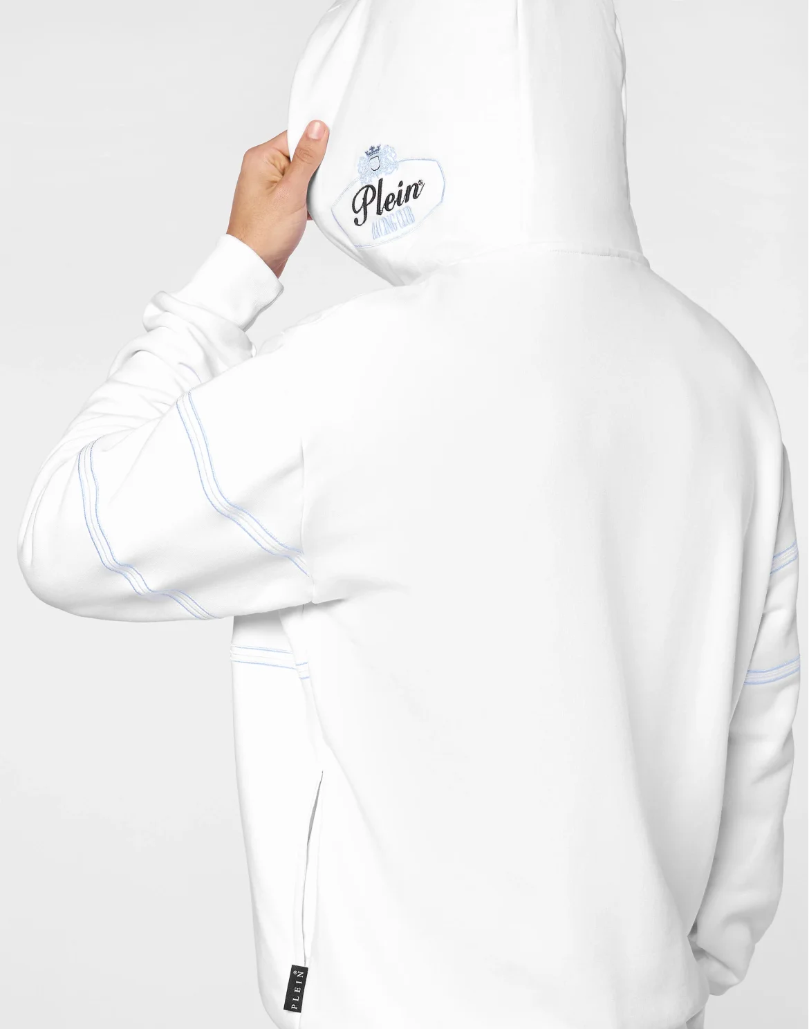 Hoodie Sweatshirt LS Racing Club, цвет: Белый