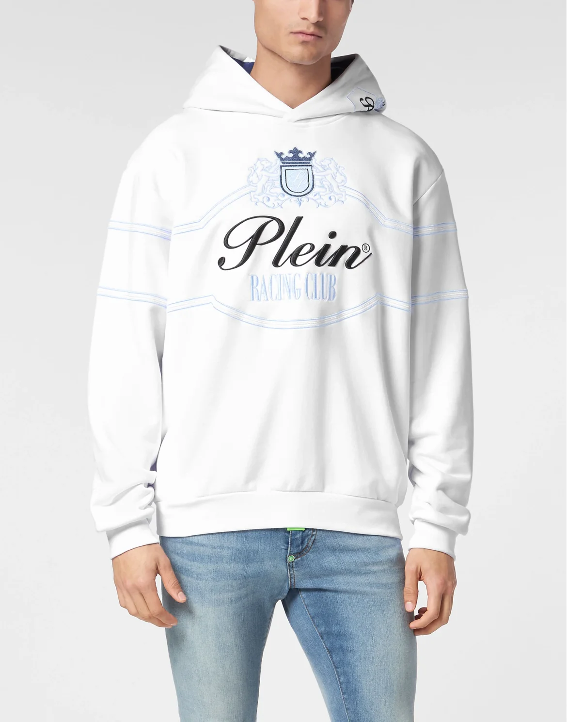 Hoodie Sweatshirt LS Racing Club, цвет: Белый