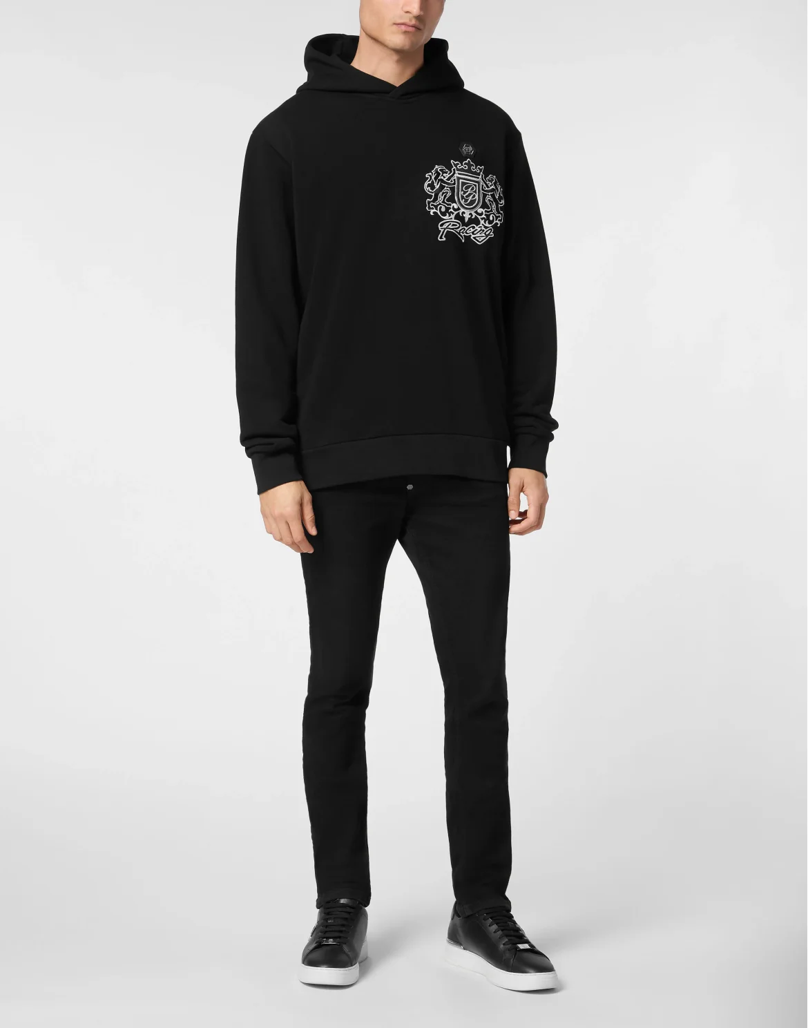 Hoodie Sweatshirt LS Racing Club, цвет: Черный