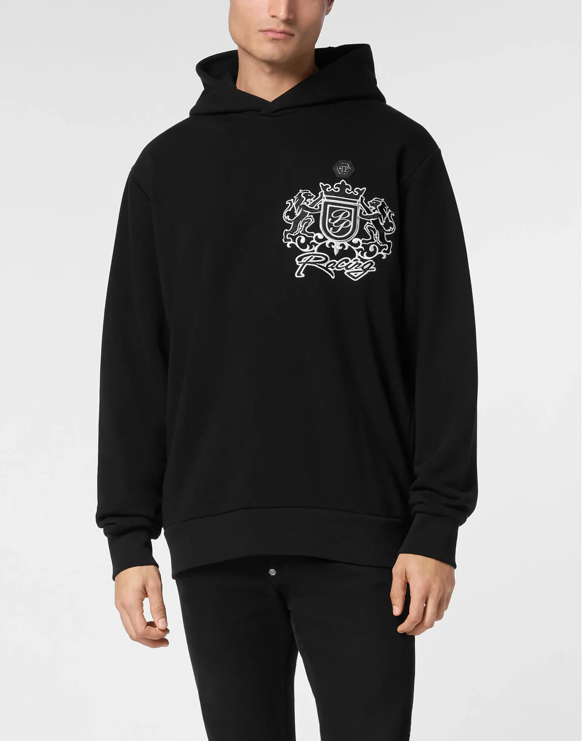 Hoodie Sweatshirt LS Racing Club, цвет: Черный