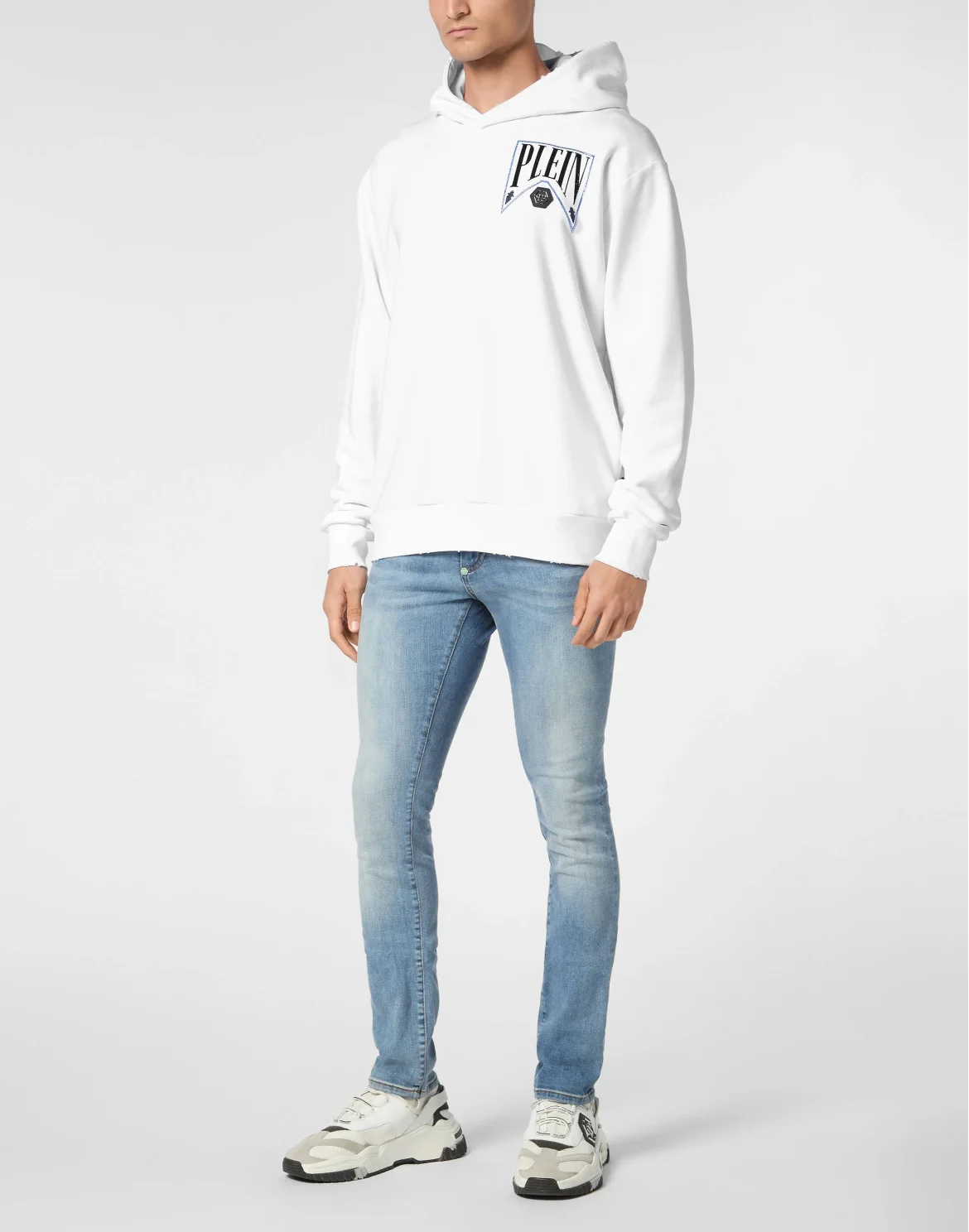 Hoodie Sweatshirt LS, цвет: Белый