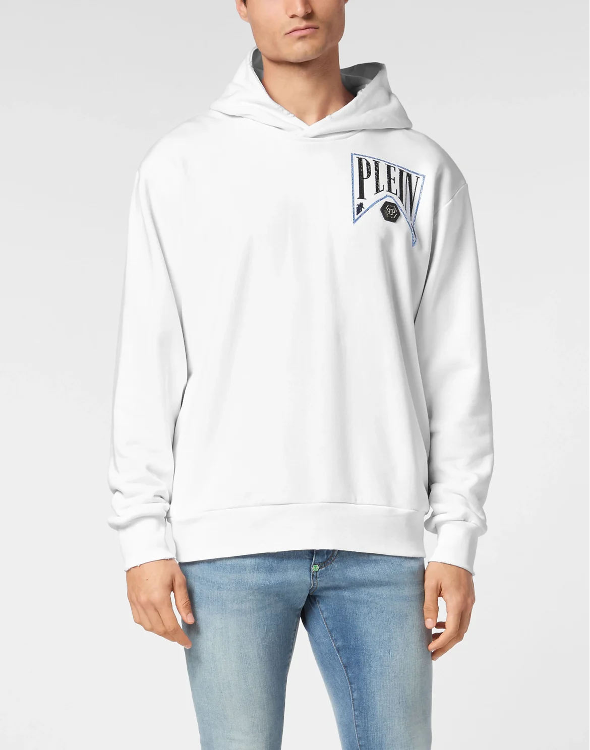 Hoodie Sweatshirt LS, цвет: Белый