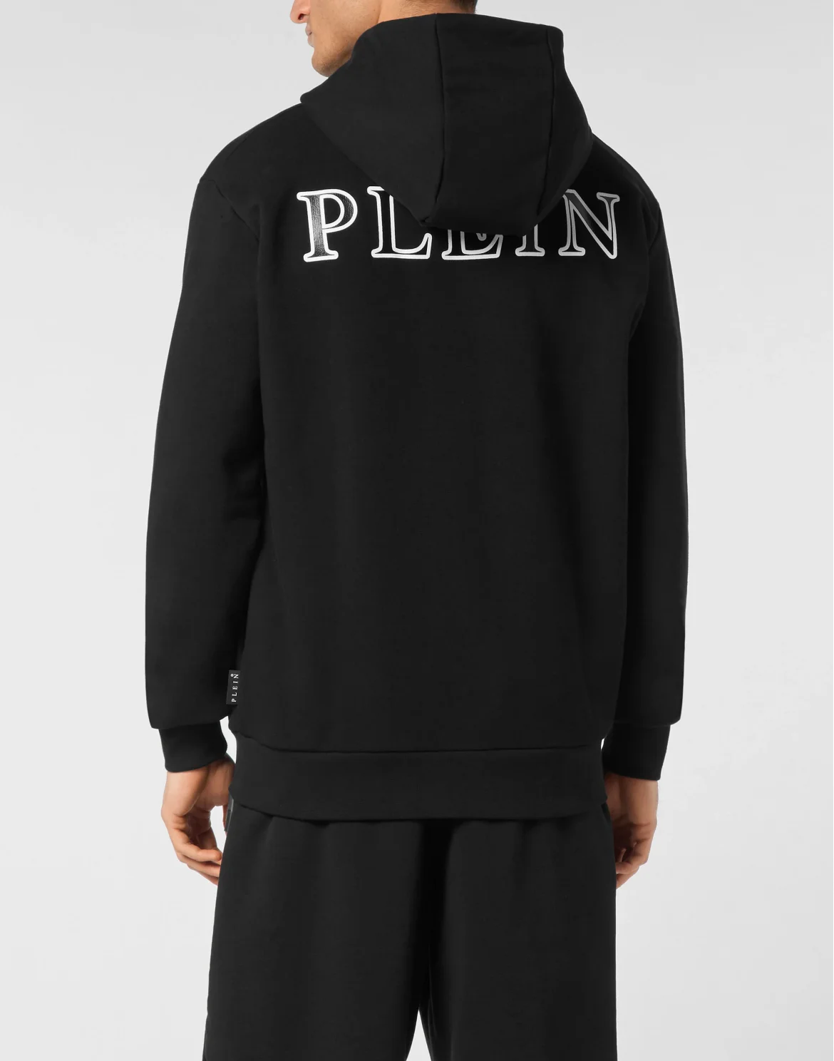 Hoodie Sweatjacket LS Iconic Plein, цвет: Черный