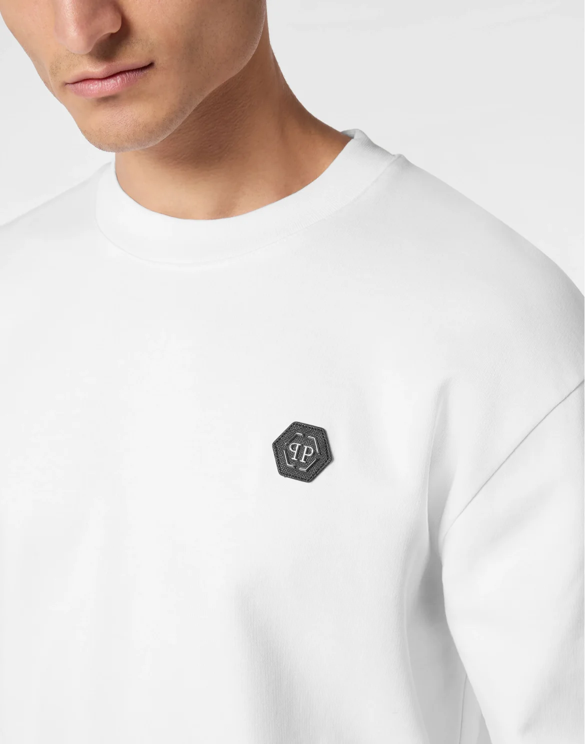 Sweatshirt LS Gothic Plein, цвет: Белый