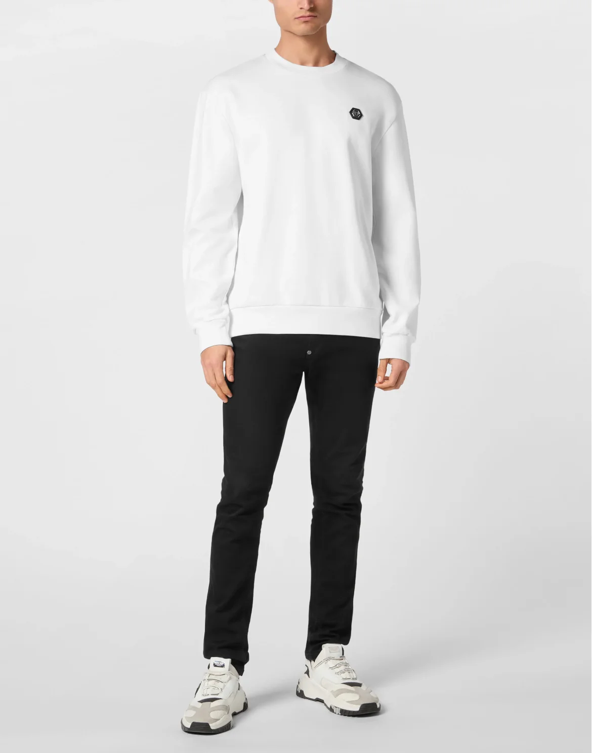 Sweatshirt LS Gothic Plein, цвет: Белый