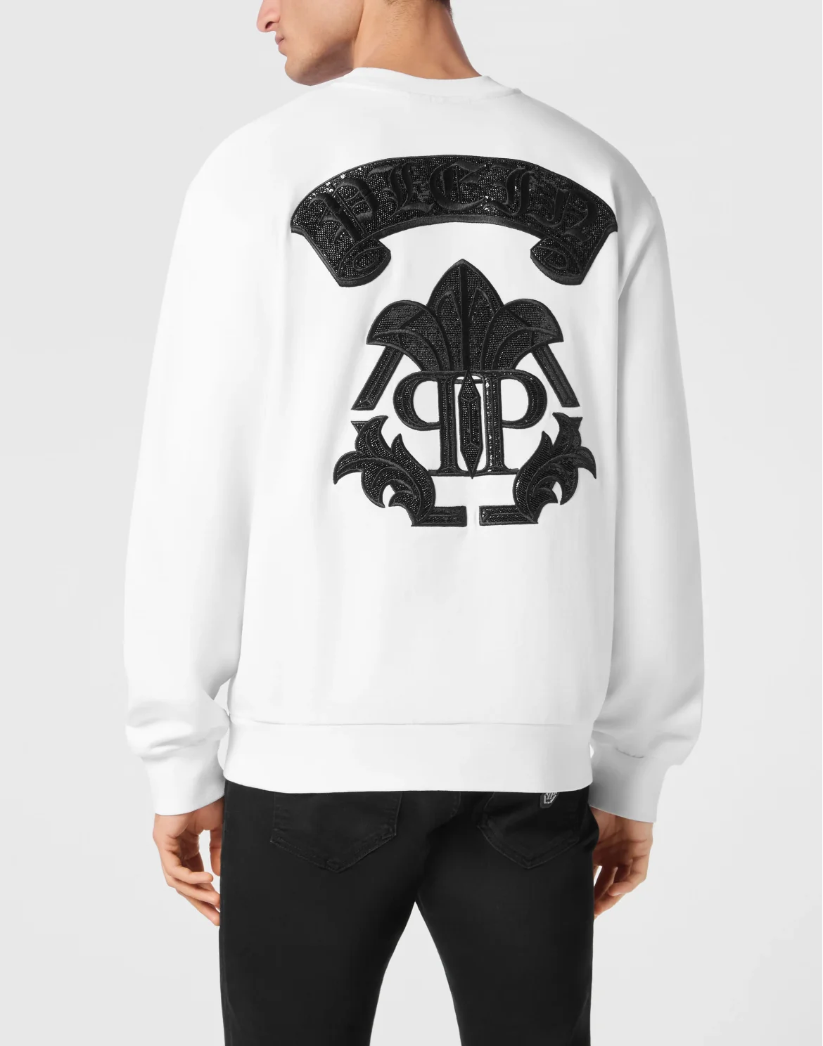 Sweatshirt LS Gothic Plein, цвет: Белый