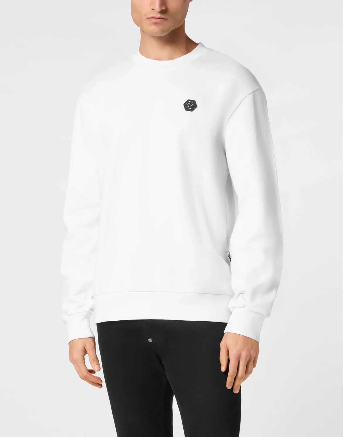 Sweatshirt LS Gothic Plein, цвет: Белый