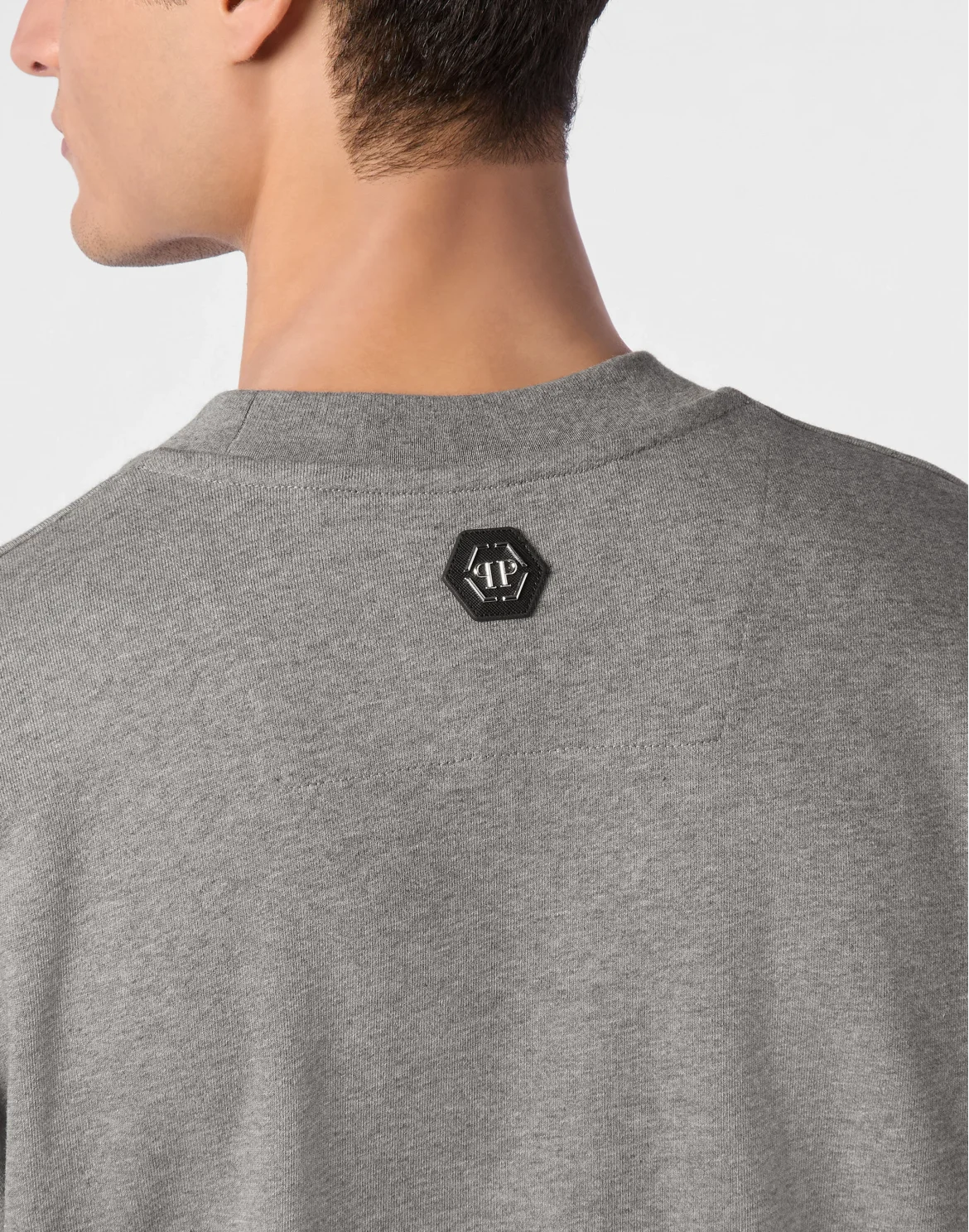 Sweatshirt Round Neck LS Philipp Plein TM, цвет: Серый