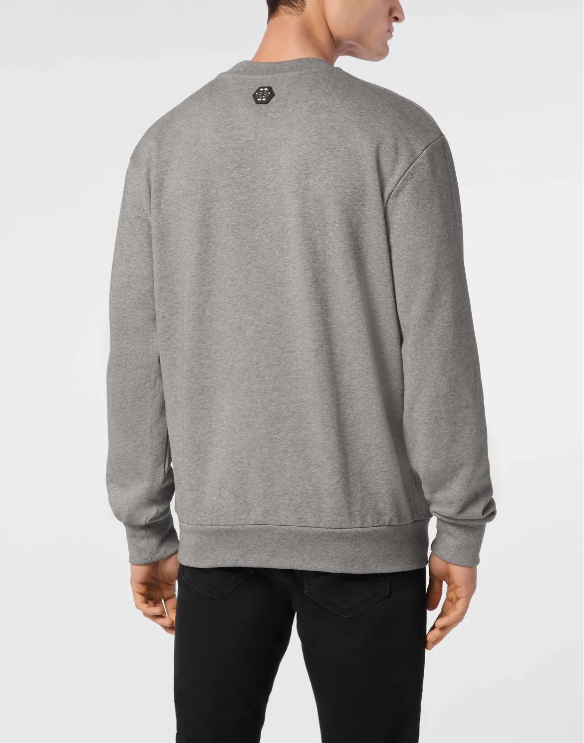 Sweatshirt Round Neck LS Philipp Plein TM, цвет: Серый