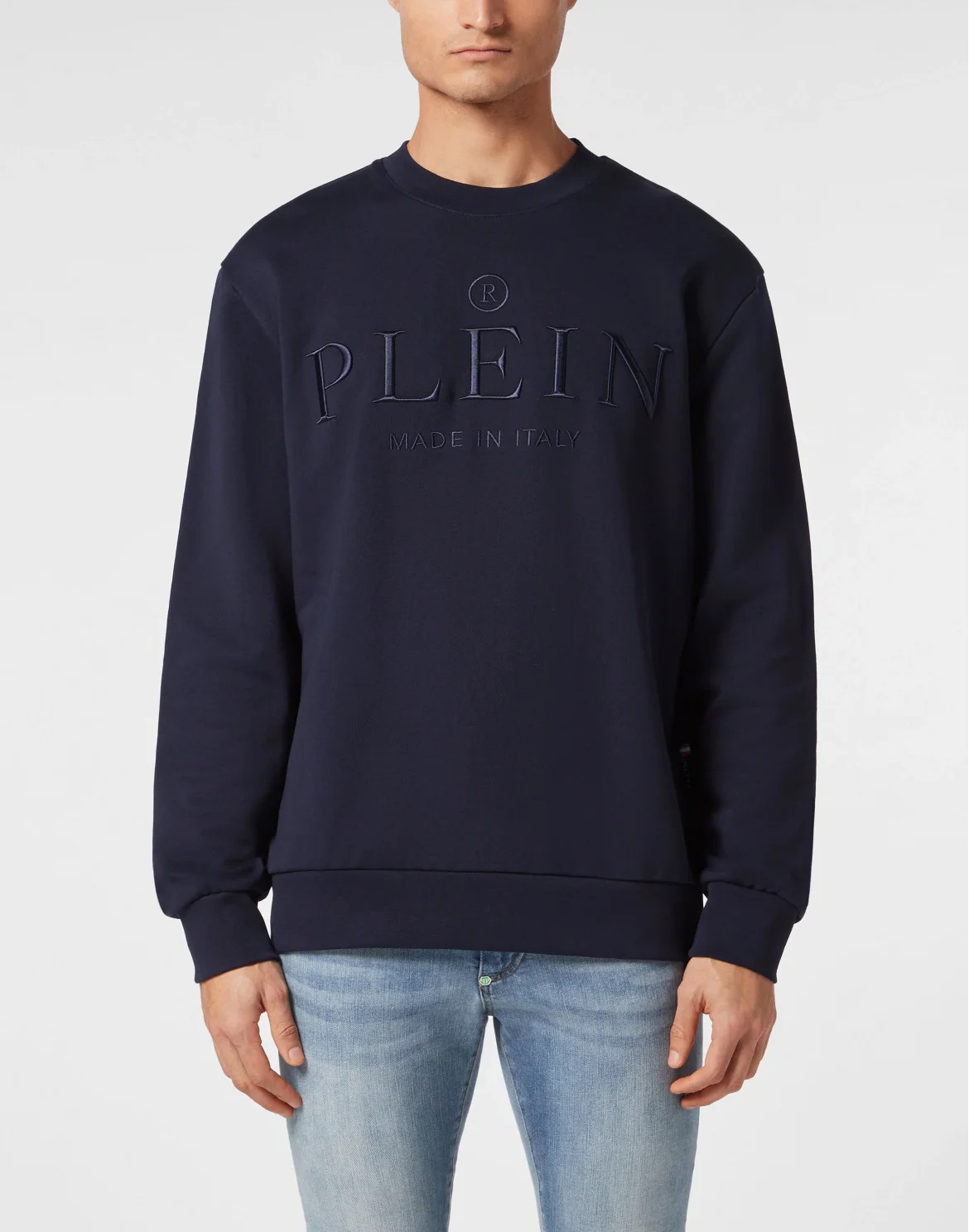 Sweatshirt Round Neck LS Philipp Plein TM, цвет: Синий
