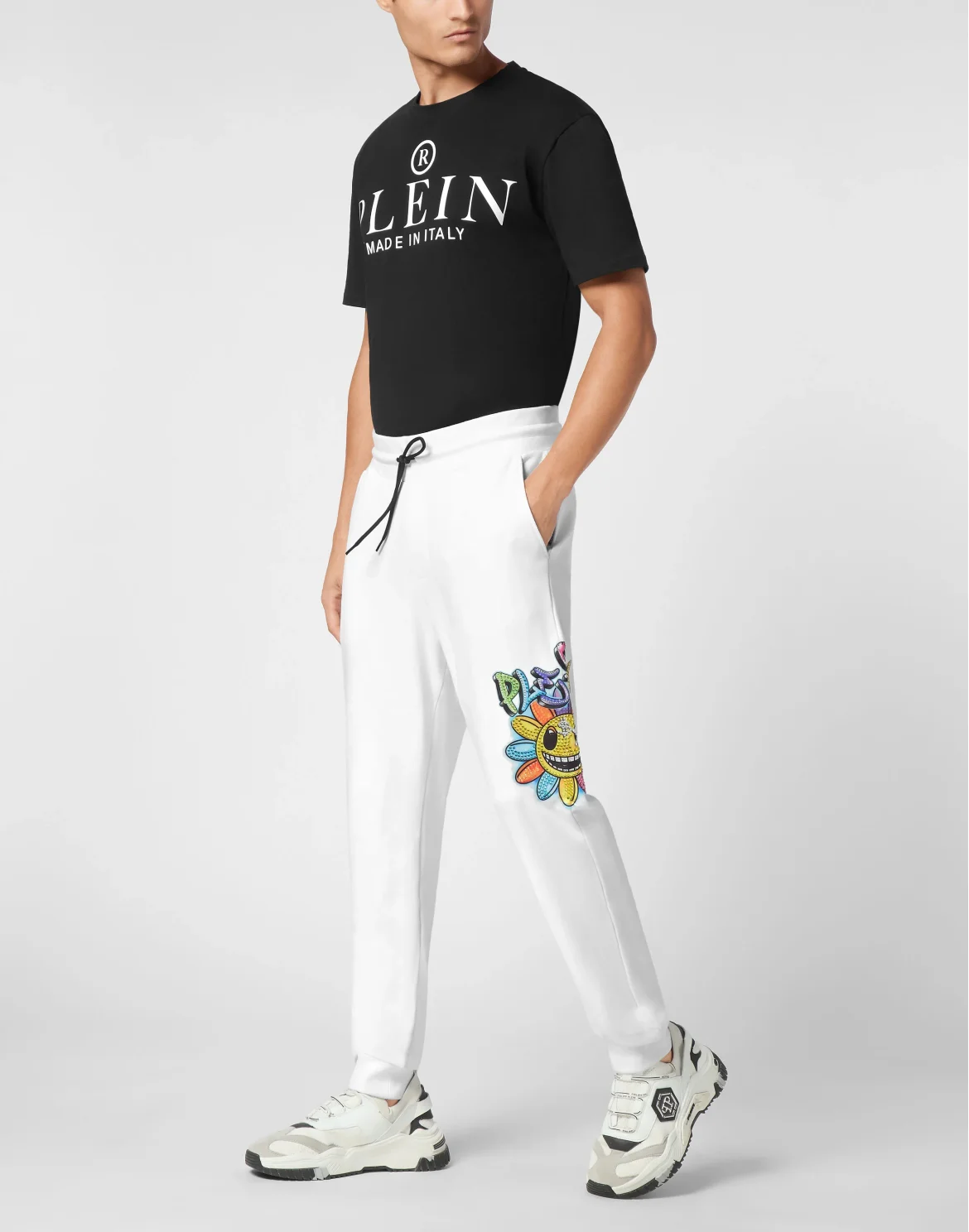 Jogging Trousers Stones Smile, цвет: Белый
