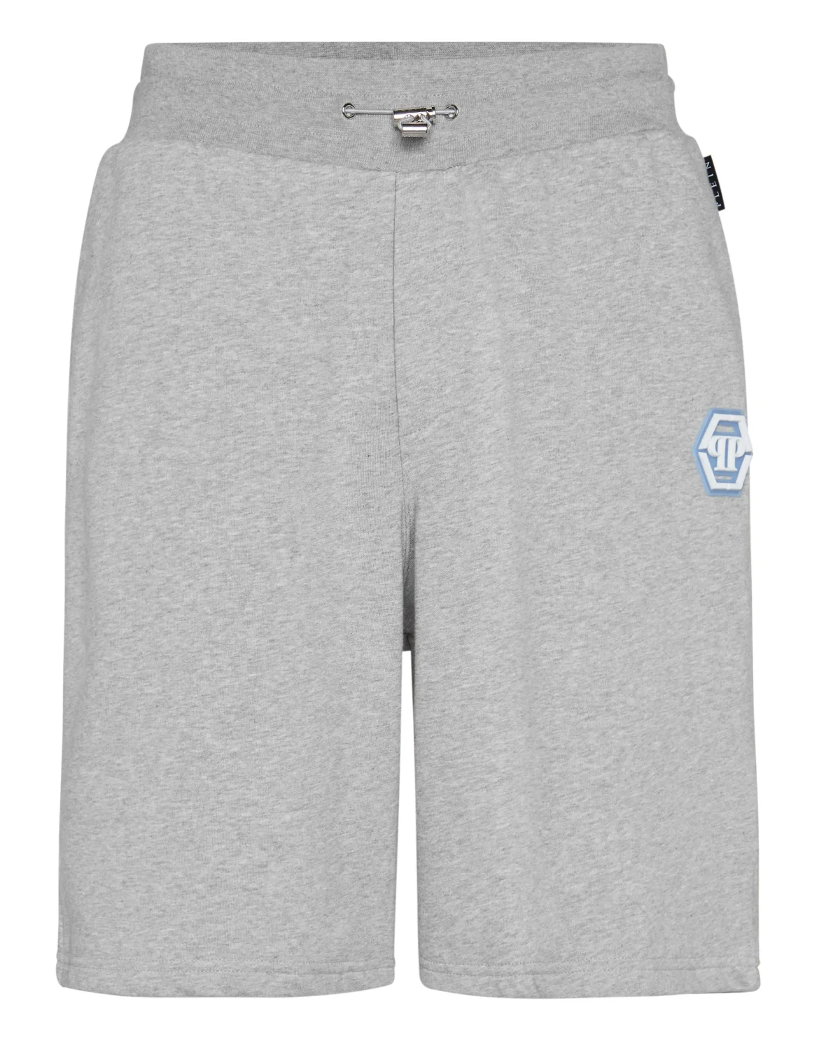 Baggy Fit Shorts Iconic Plein, цвет: Серый