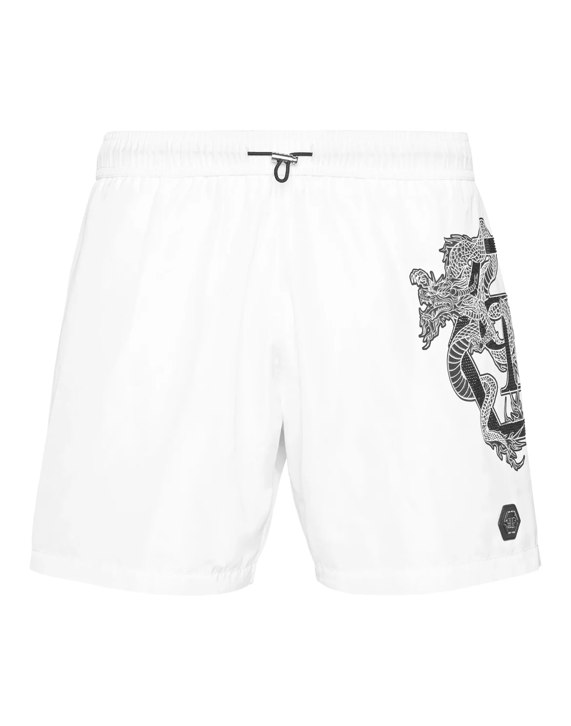 Beachwear Short Trousers Dragon, цвет: Белый