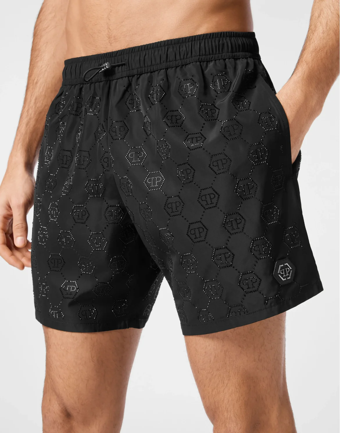 Beachwear Short Trousers Crystal, цвет: Черный