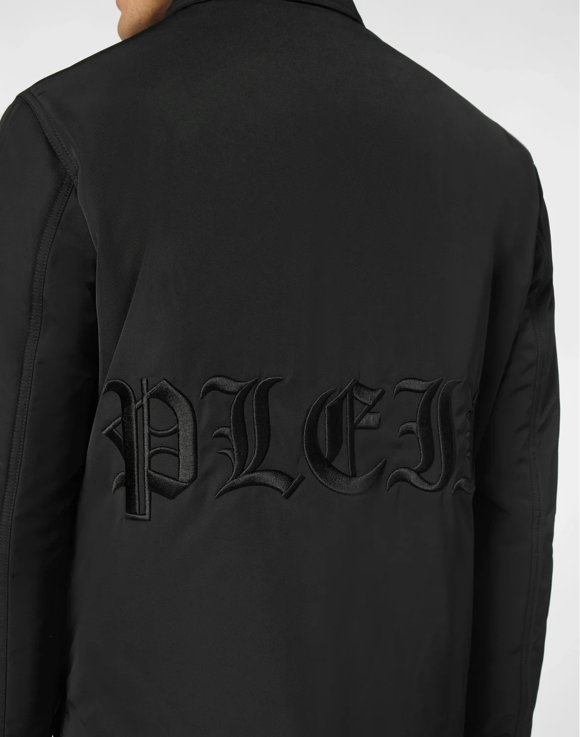 Nylon Shirt Jacket LS Gothic Plein, цвет: Черный