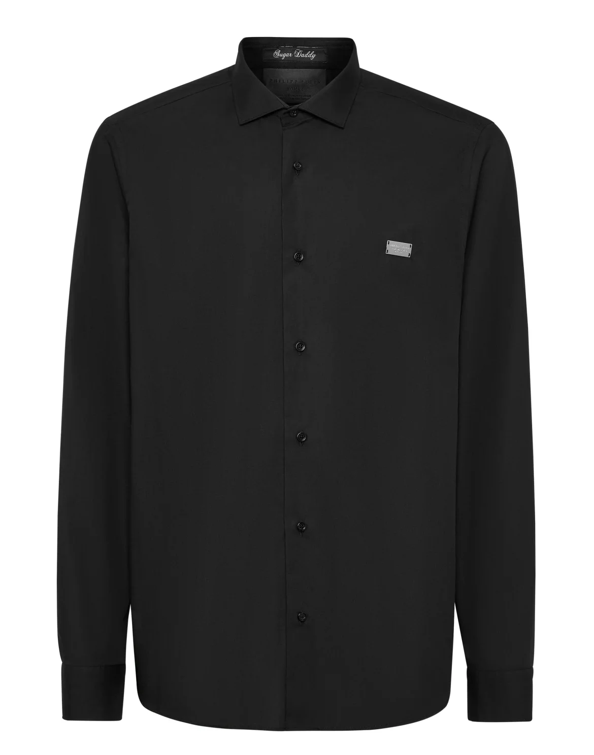 Shirt Sugar Daddy Cut Long-Sleeve Crystal Skull, цвет: Черный