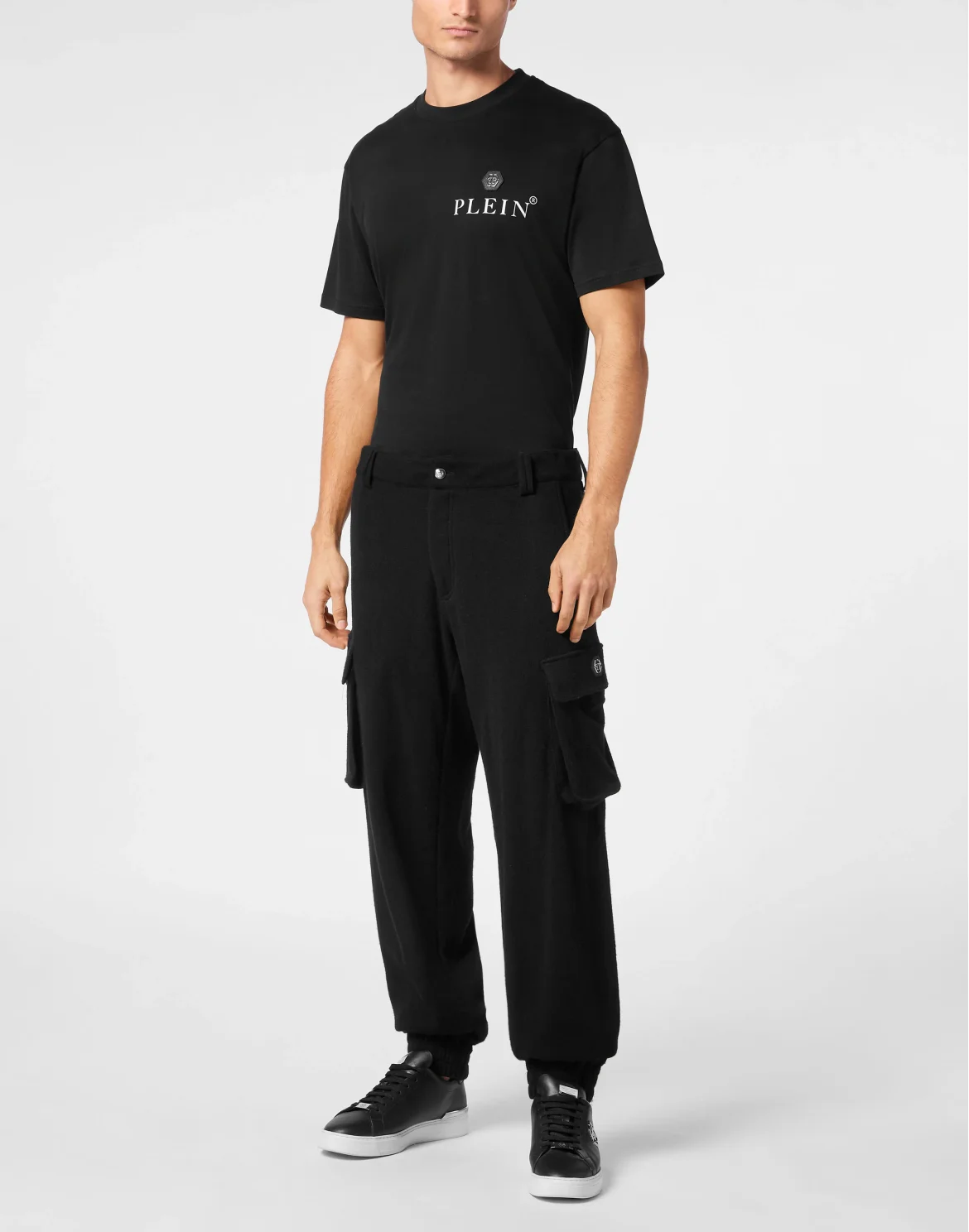 Cashmere Long Trousers Cargo Fit, цвет: Черный