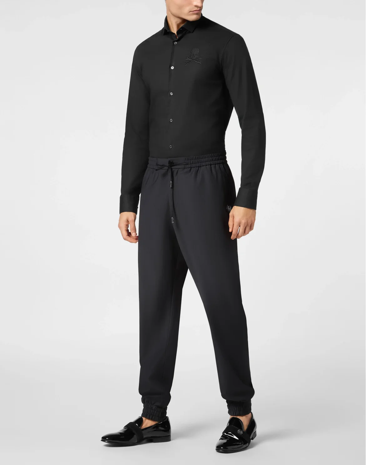 Wool Jogging Trousers, цвет: Синий