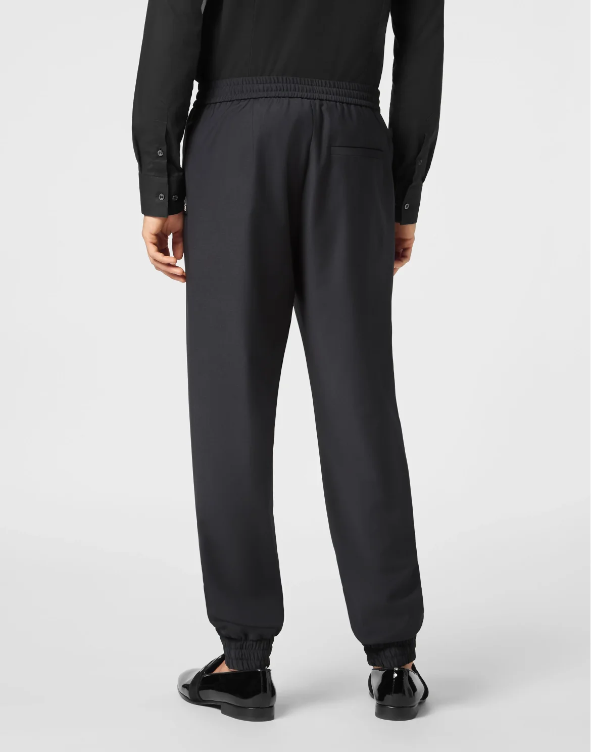 Wool Jogging Trousers, цвет: Синий