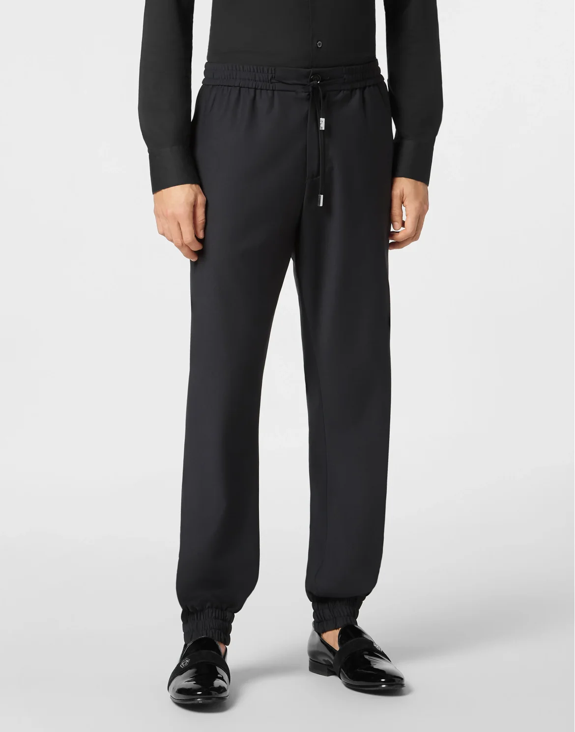 Wool Jogging Trousers, цвет: Синий