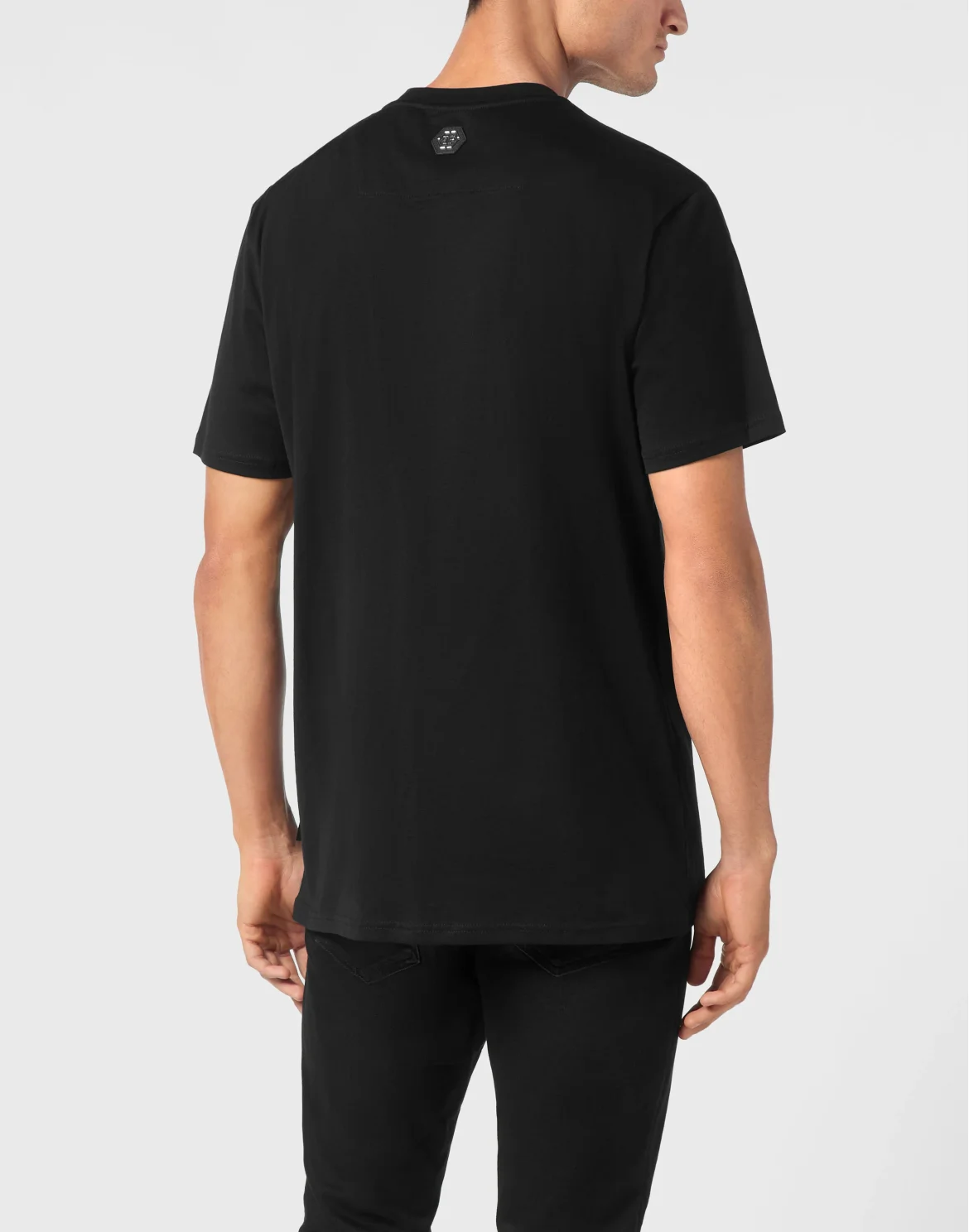 Jersey T-shirt Round Neck SS Strass Flame Racing, цвет: Черный