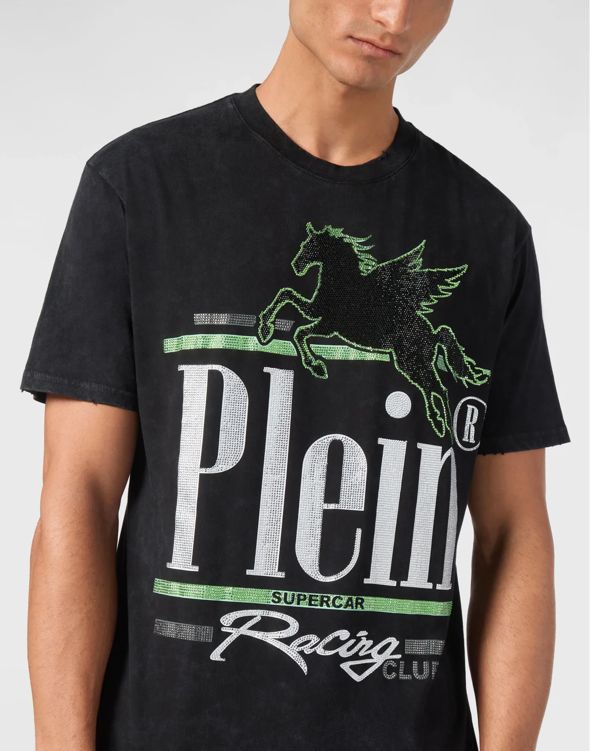 Jersey T-shirt Round Neck SS Racing Club, цвет: Черный