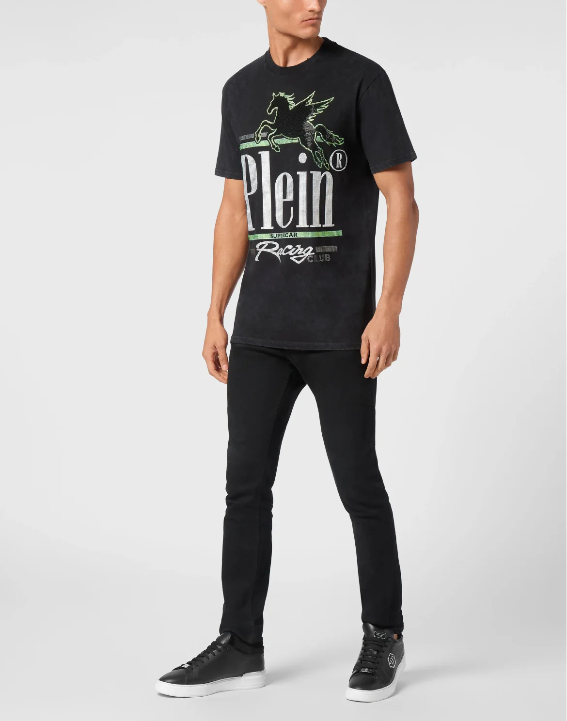 Jersey T-shirt Round Neck SS Racing Club, цвет: Черный
