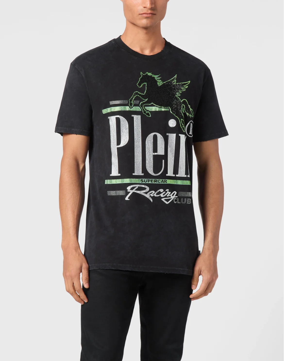 Jersey T-shirt Round Neck SS Racing Club, цвет: Черный