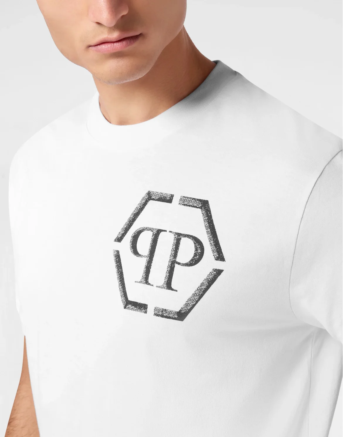 Jersey T-shirt Round Neck SS Hexagon, цвет: Белый