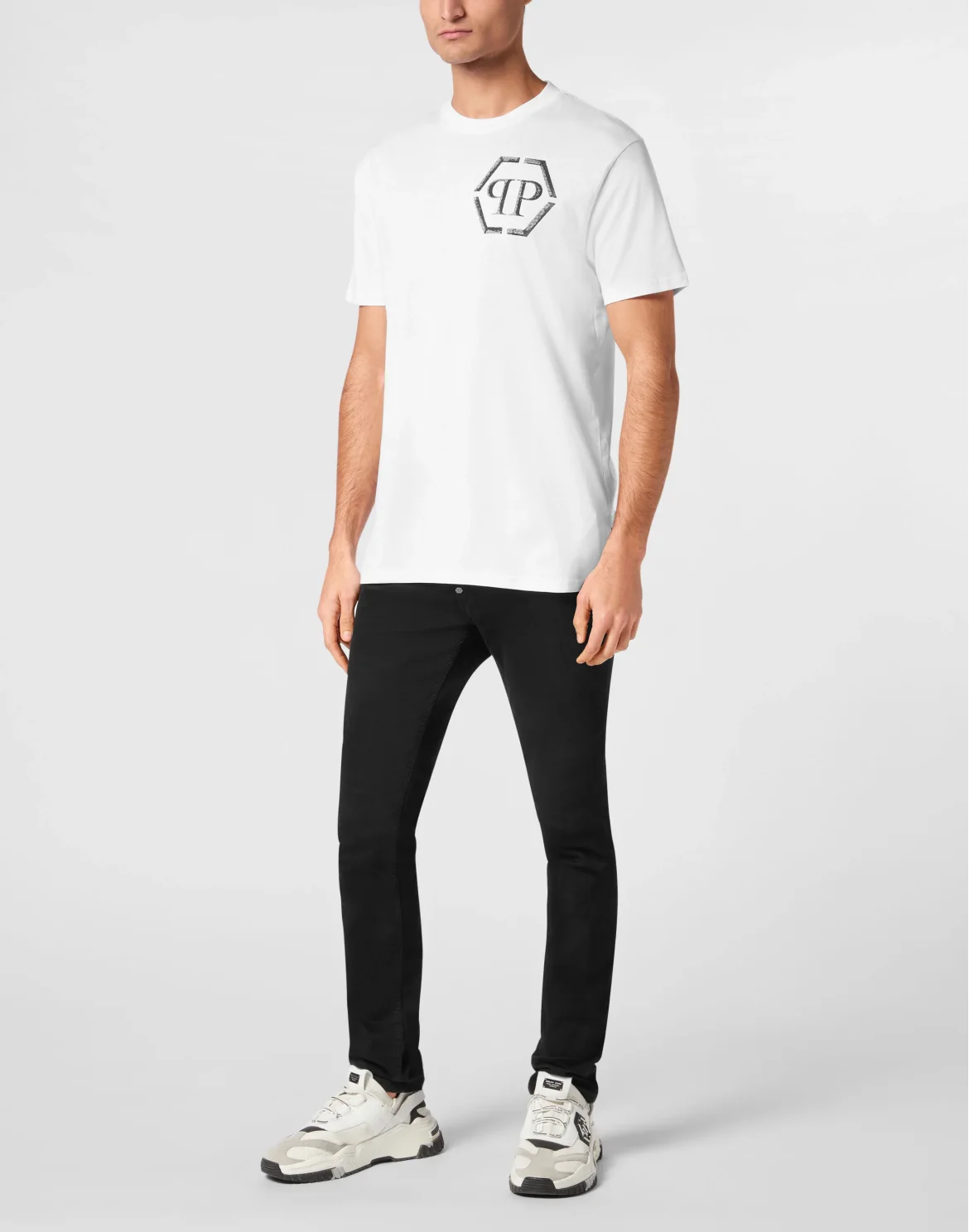 Jersey T-shirt Round Neck SS Hexagon, цвет: Белый