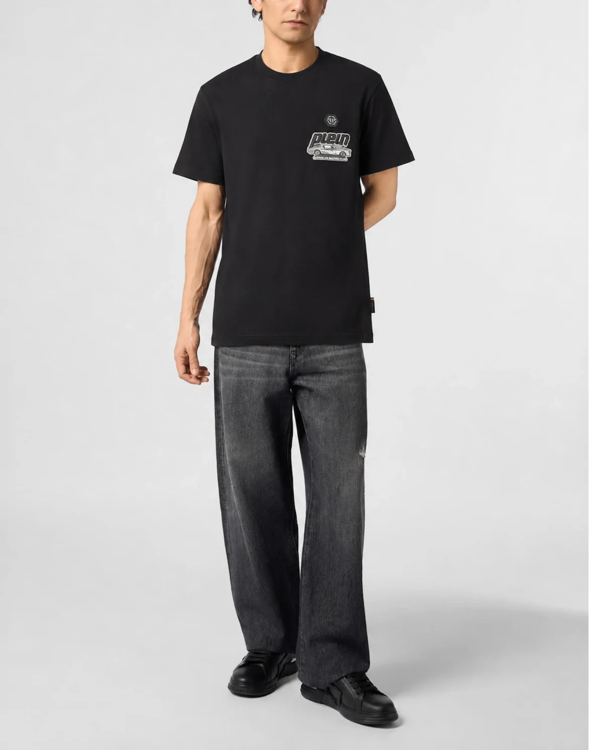Jersey T-shirt Round Neck SS Cars Racing, цвет: Черный