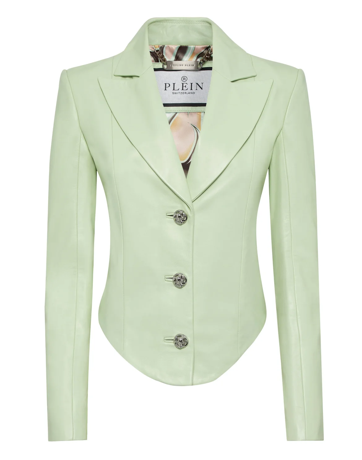 Vintage Leather Blazer LS Flame, цвет: Зеленый