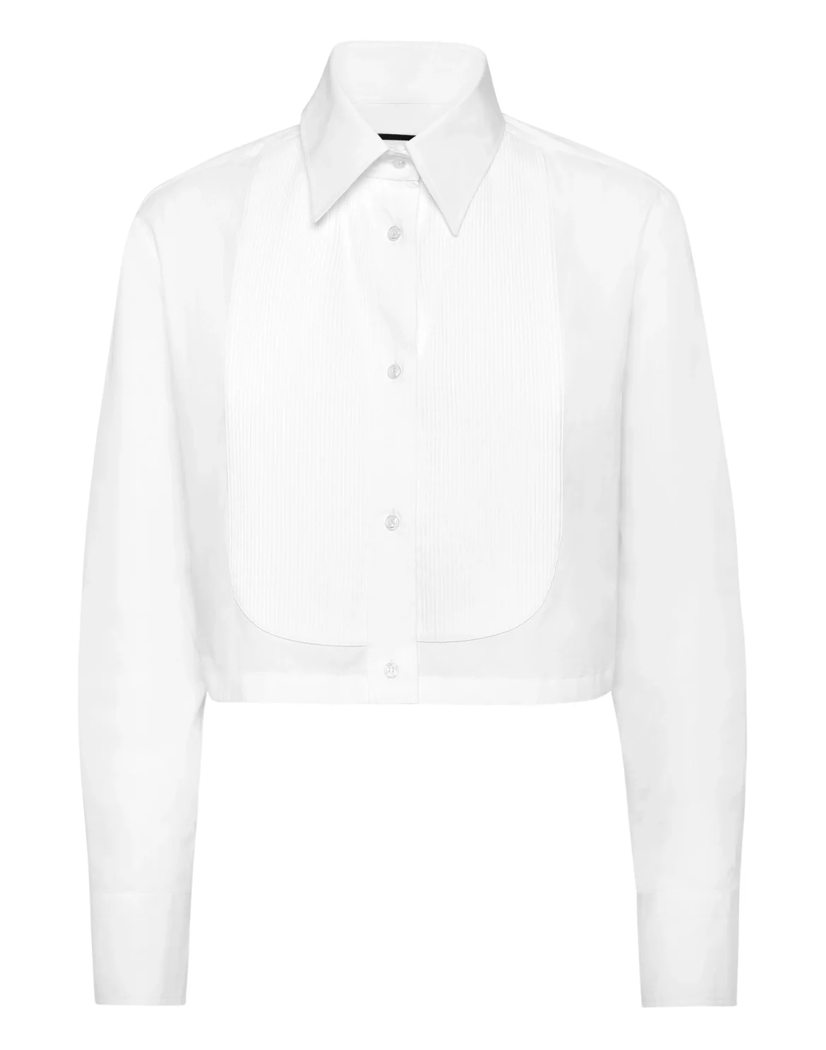 Cropped Shirt LS, цвет: Белый