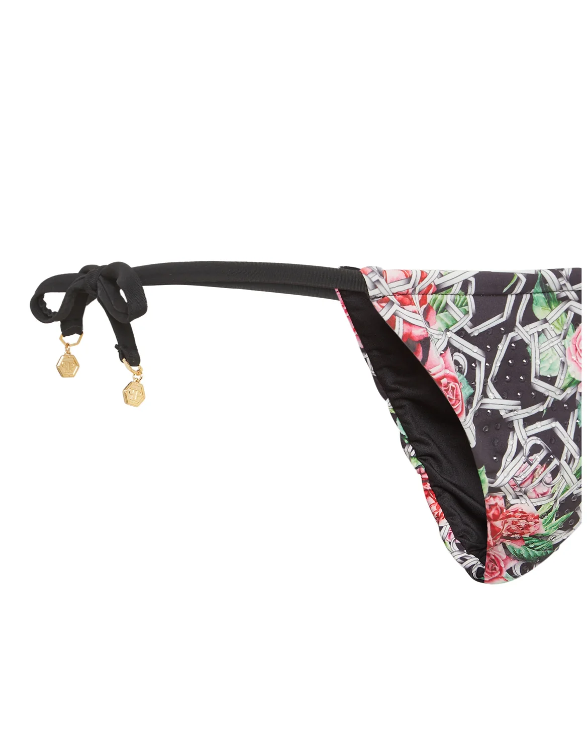 Swimwear Bottom Slip Chain Flower, цвет: Мультиколор