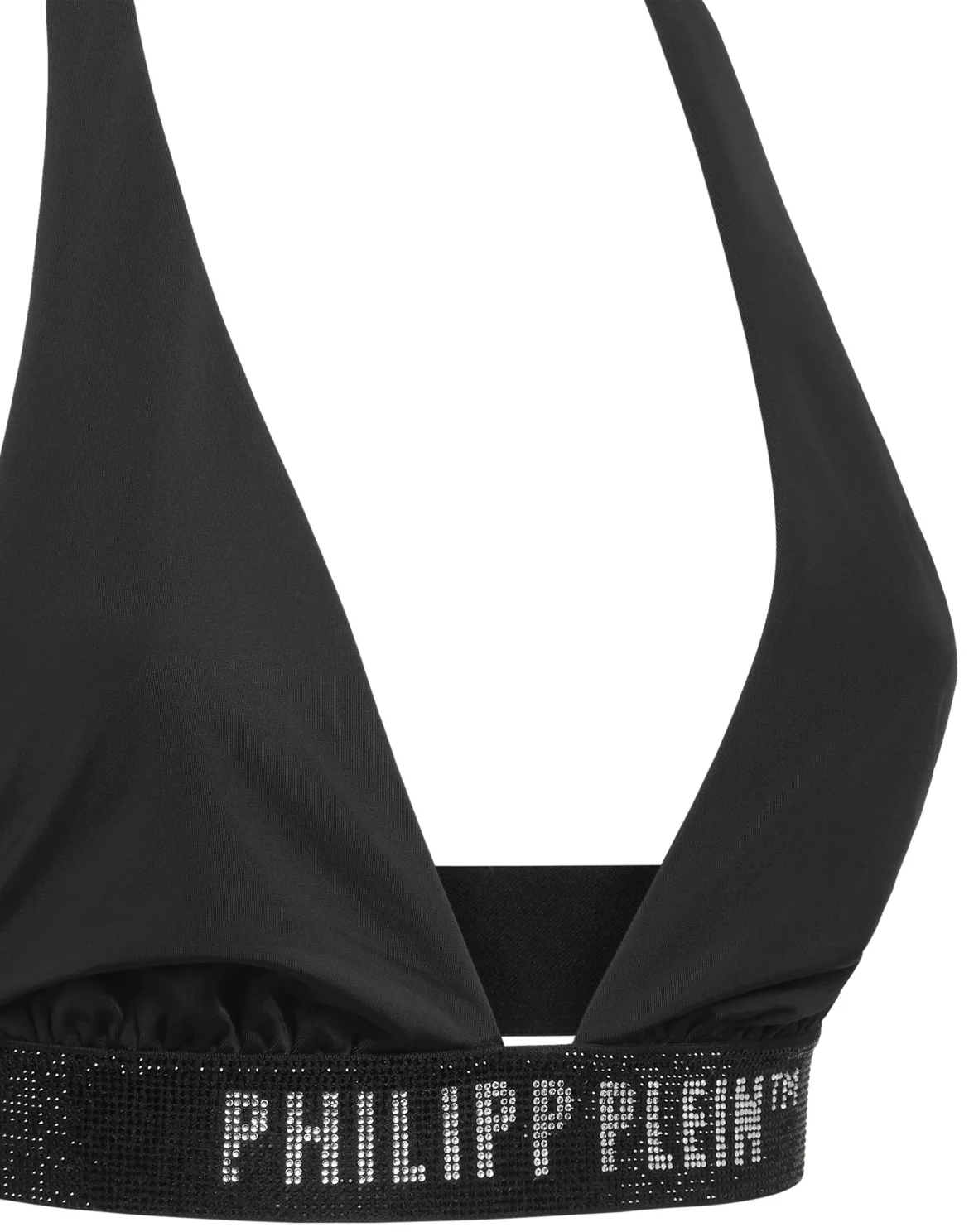 Swimwear Top Triangle Bra Elastic, цвет: Черный