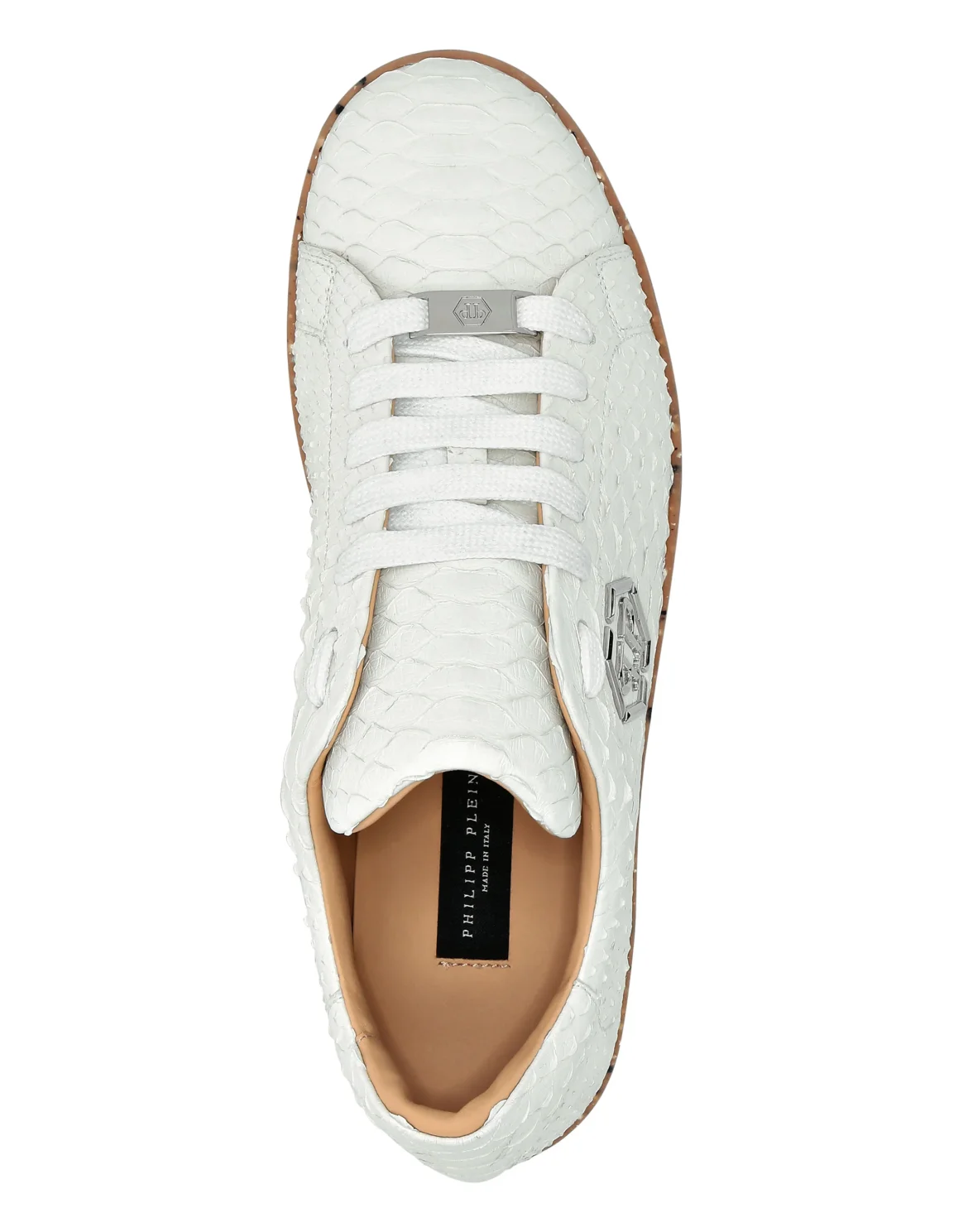 Lo-Top Python Sneakers, цвет: Белый