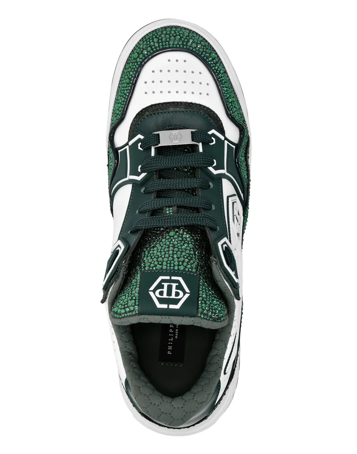 Leather Low-Top Sneakers Moon Walker, цвет: Белый