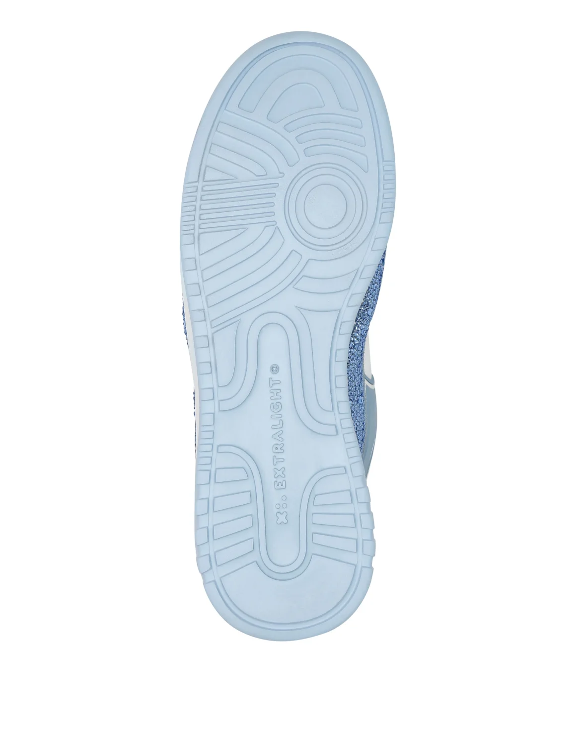 Leather Low-Top Sneakers Moon Walker, цвет: Голубой