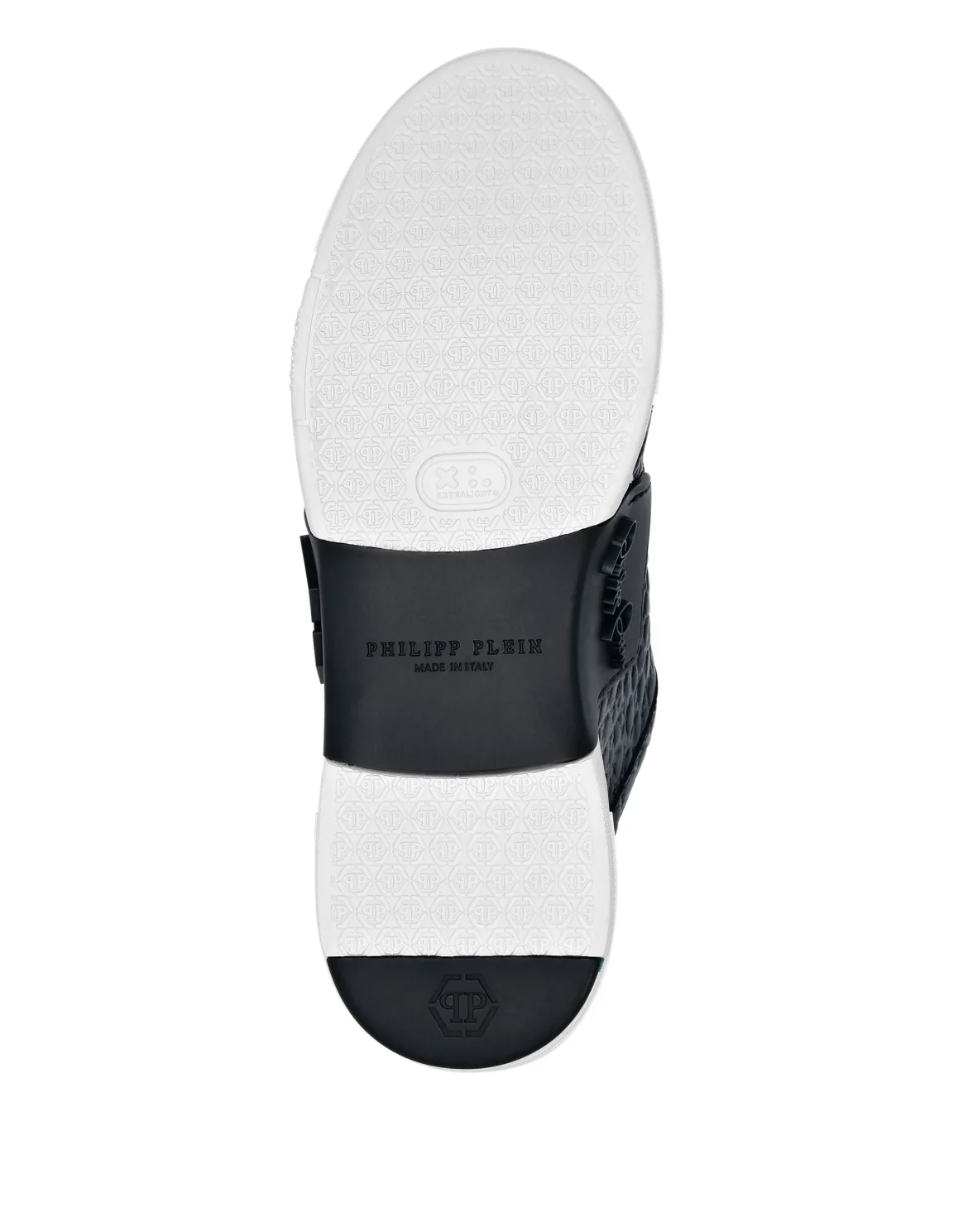 Croco Printed Leather Lo-Top Sneakers Hexagon, цвет: Синий