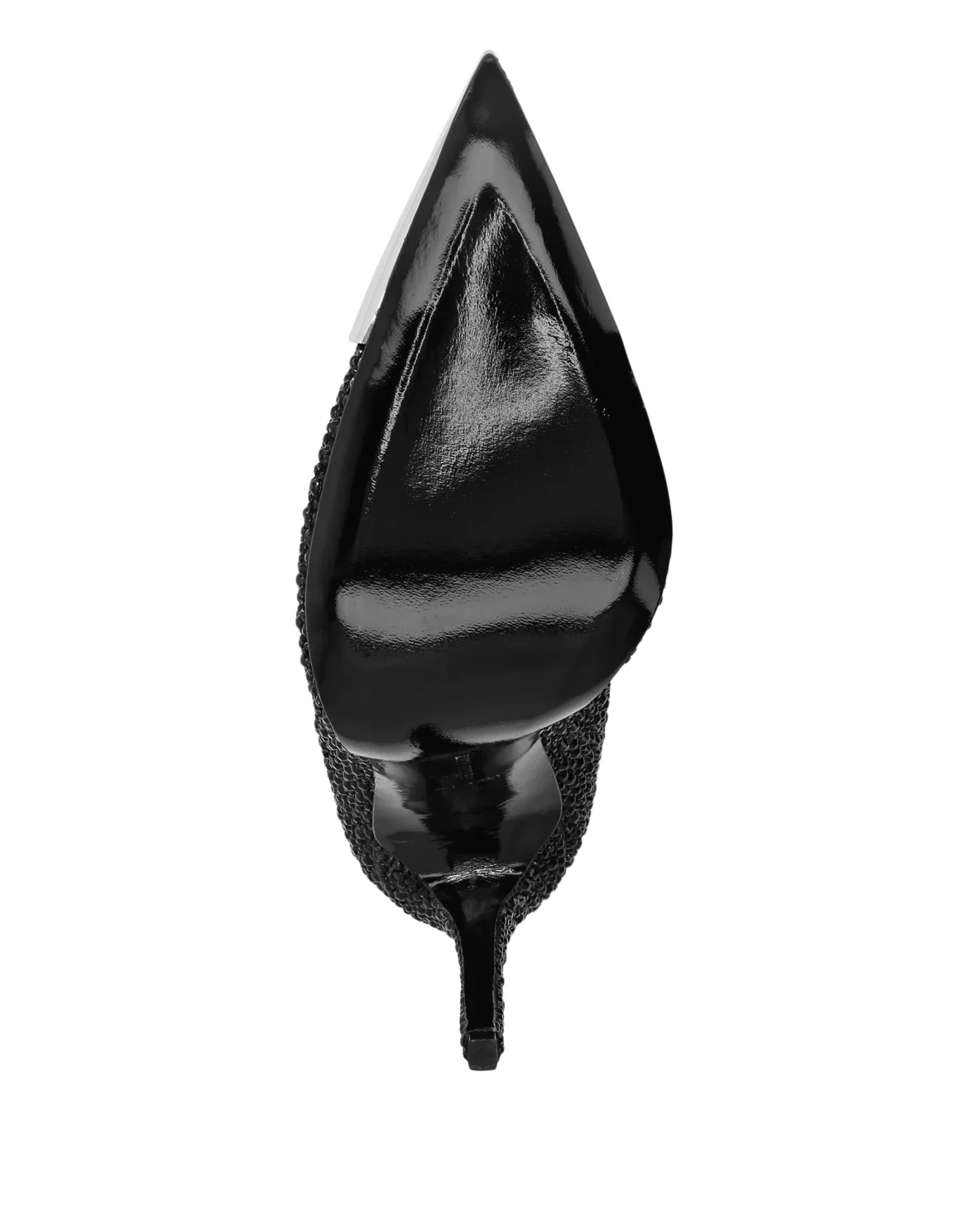 Satin Hi-Heels Mix Strass, цвет: Черный